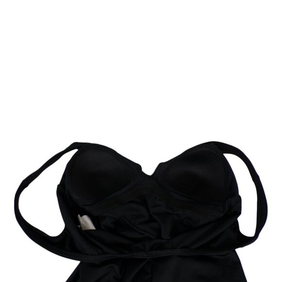 Miraclesuit Twisted Sister Esmeralda One Piece Slimming Black #1248 - Picture 3 of 4